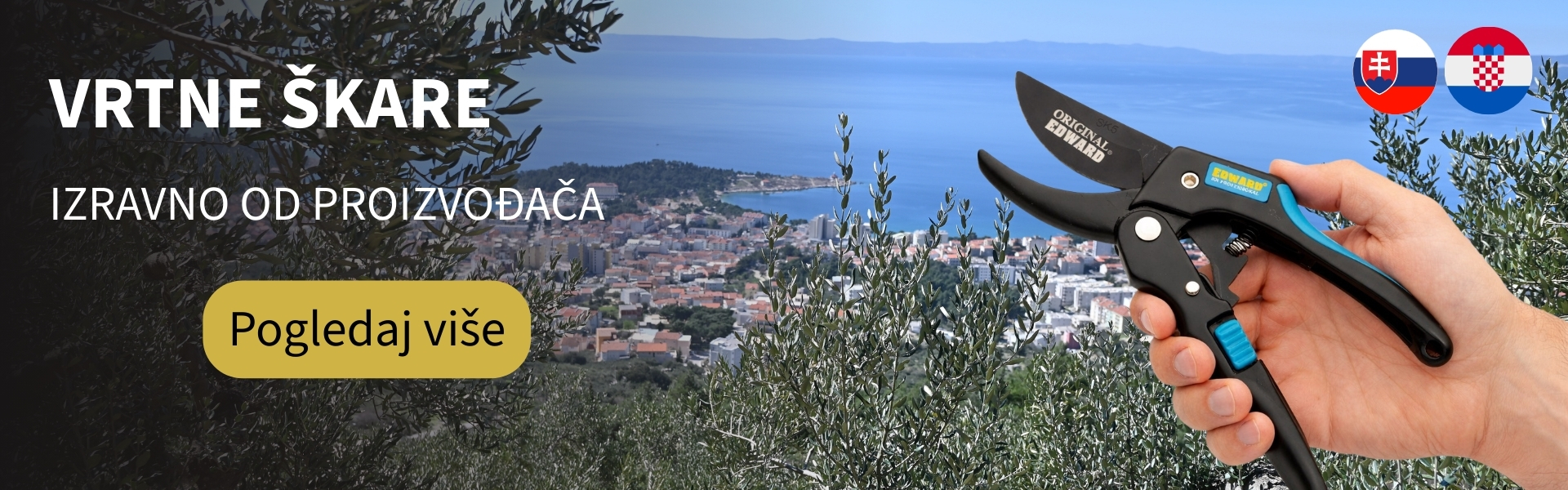 Záhradné nožnice Makarska