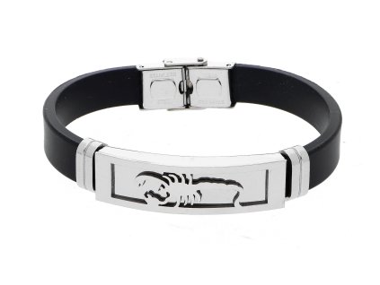 7068 kaucukovy naramek s chirurgickou oceli