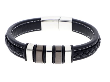 7797 pansky kozeny naramek kwl293