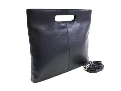 cerna kozena zipova kabelka 212 9123 60