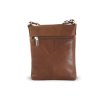tmave hneda kozena zipova minikabelka 212 3013 47
