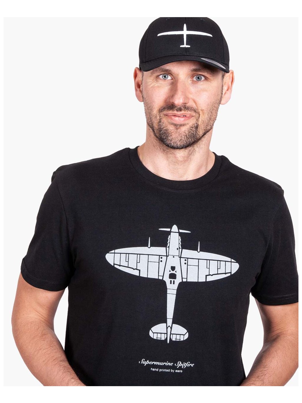 aviation t-shirt WW2 Supermarine Spitfire - EEROPLANE