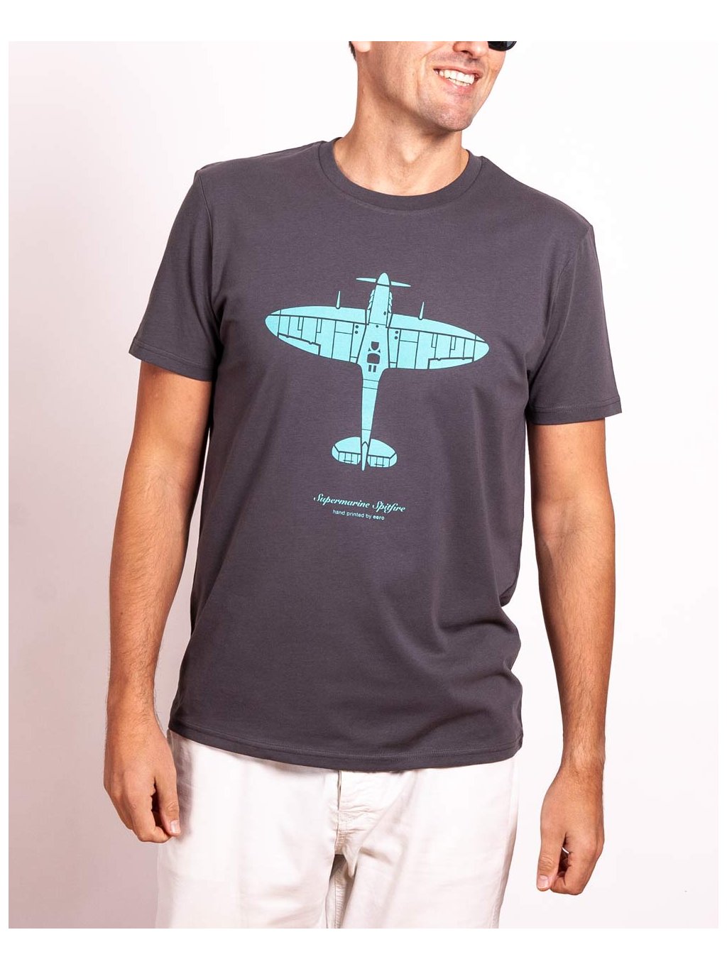 aviation t-shirt WW2 Supermarine Spitfire - EEROPLANE