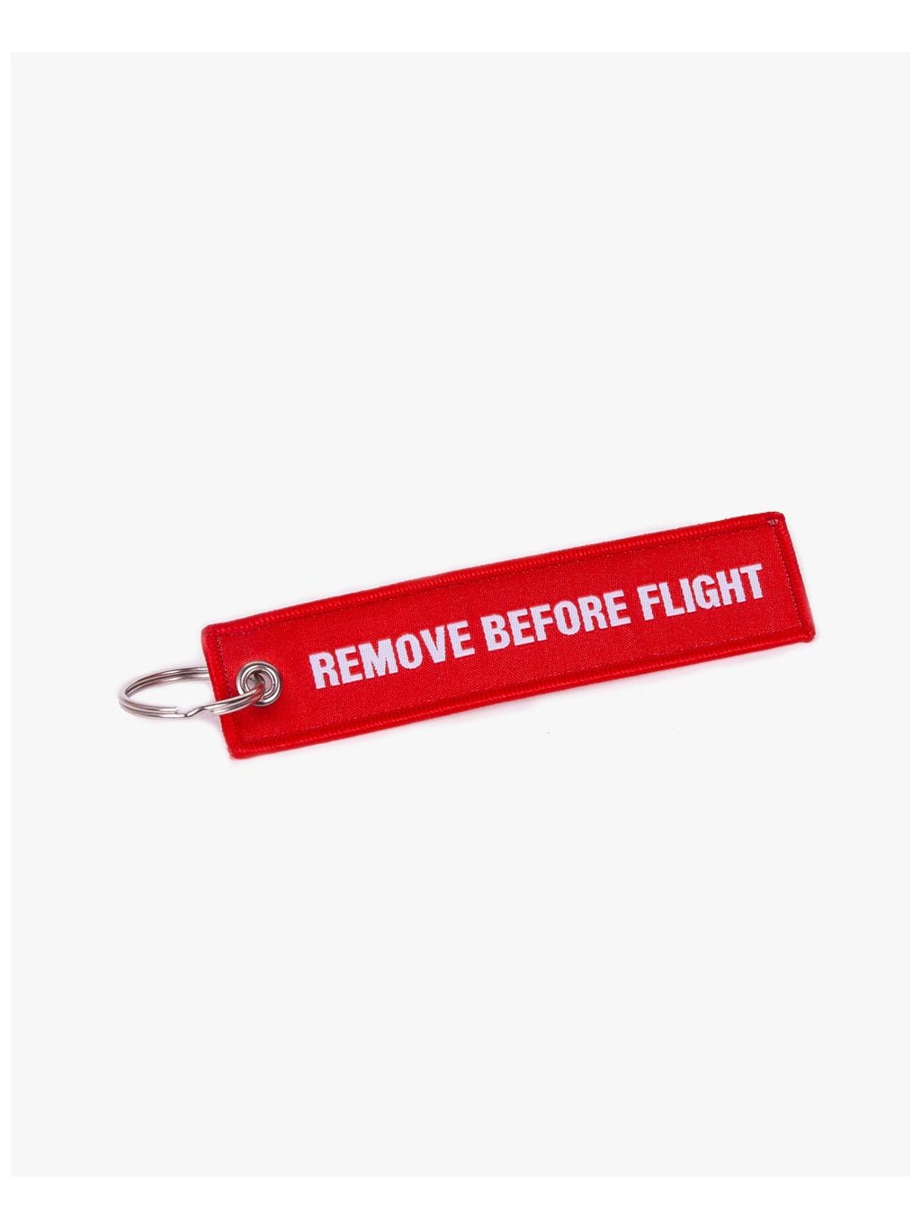 red key tag remove before flight privesek na klice eeroplane