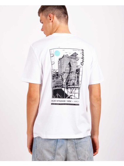 bile tricko s potiskem dolni vitkovice no2 by lumirovci zada