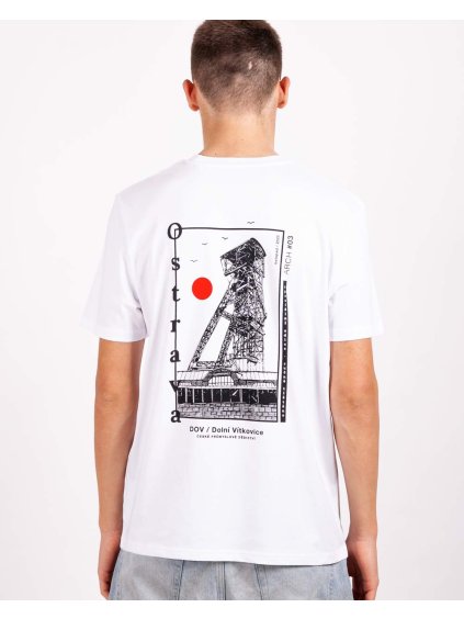 bile tricko s potiskem dolni vitkovice no3 by lumirovci zada