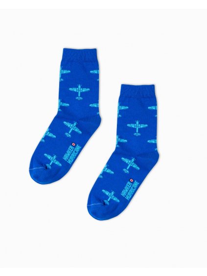 ponozky hawker hurricane raf socks blue eeroplane