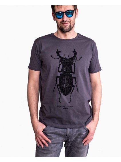 hirschkaefer tshirt stagbeetle lucie tatarova asphalt