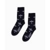 ponozky spitfire raf socks black eeroplane