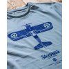 boeing stearman tshirt eeroplane blue01