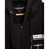 černá mikina se zipem pro pilota kluzáku, značka Eero Plane / Black zip hoodie Glider Pilot, designed and produced by Eero Plane