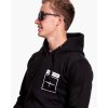 černá mikina se zipem pro pilota kluzáku, značka Eero Plane / Black zip hoodie Glider Pilot, designed and produced by Eero Plane