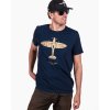 golden spitfire tshirt eeroplane