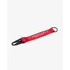 red nylon carabin key holder remove before flight by eeroplane01