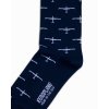 glider socks ponozky vetron eeroplane navy04