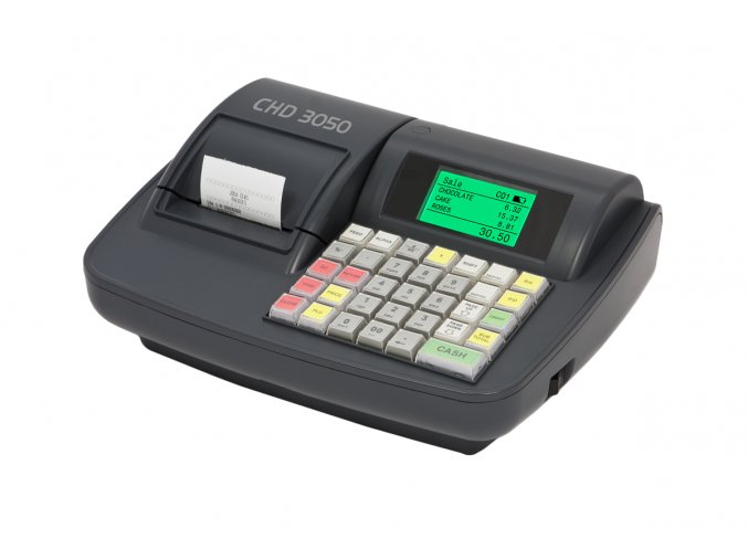 Tlačítková registrační pokladna CHD 3050 EET k zapůjčení