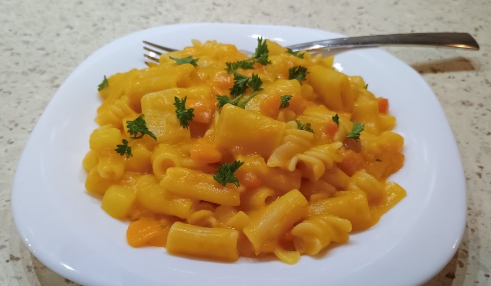 Podzimní těstoviny PASTA MISTA s dýní