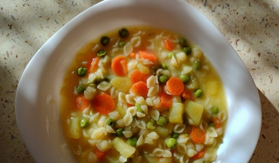Minestrone di pasta