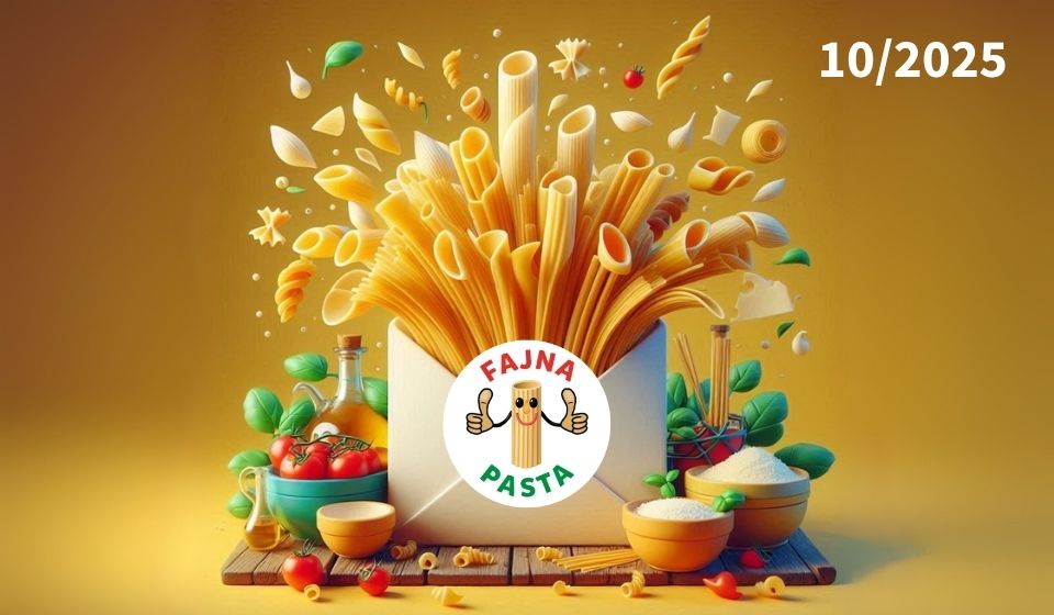 FAJNY newsletter #8 aneb Žhavá novinka těstoviny PASTA MISTA
