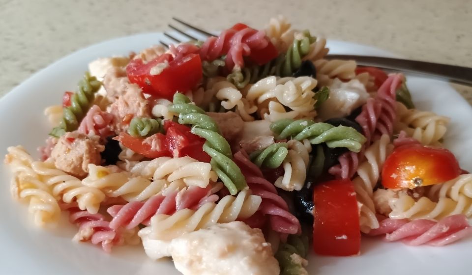 Barevný VRTULKOVÝ salát