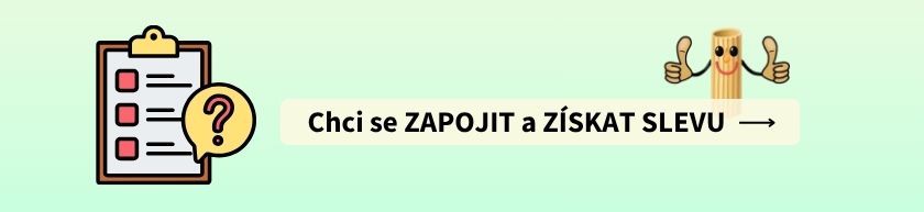 Vyplňte dotazník a získejte slevu 5% na celý nákup.
