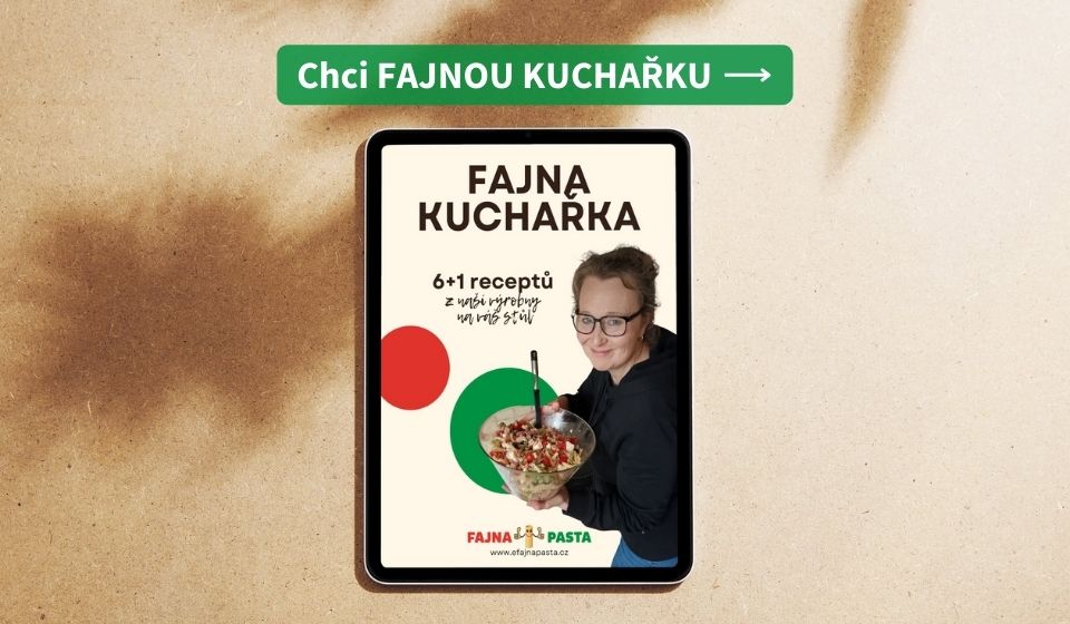 Mockup e-booku FAJNA KUCHAŘKA.