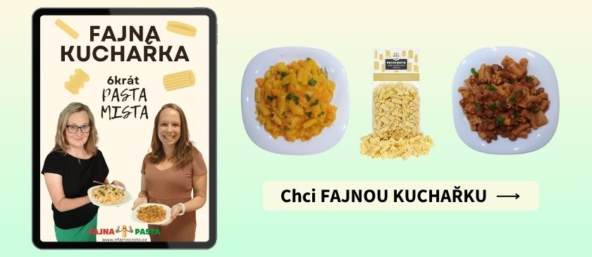 Kuchařka s recepty PASTA MISTA ke stažení ZDARMA.