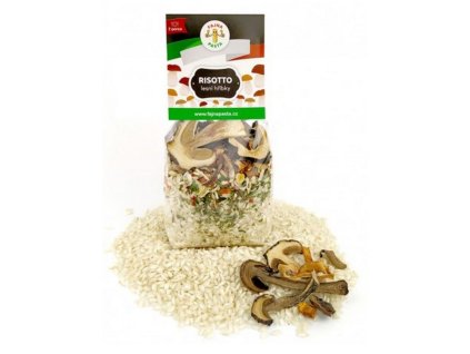Houbové rizoto s lesními hříbky - FAJNA PASTA.