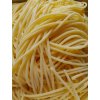 Detail semolinových těstovin spaghetti.
