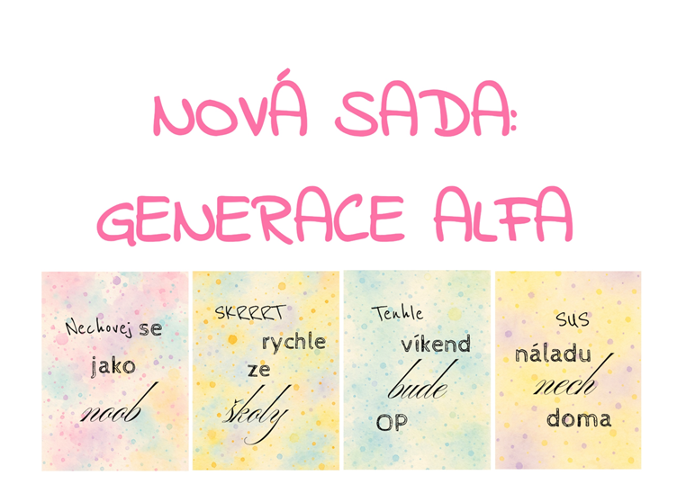 GENERACE ALFA