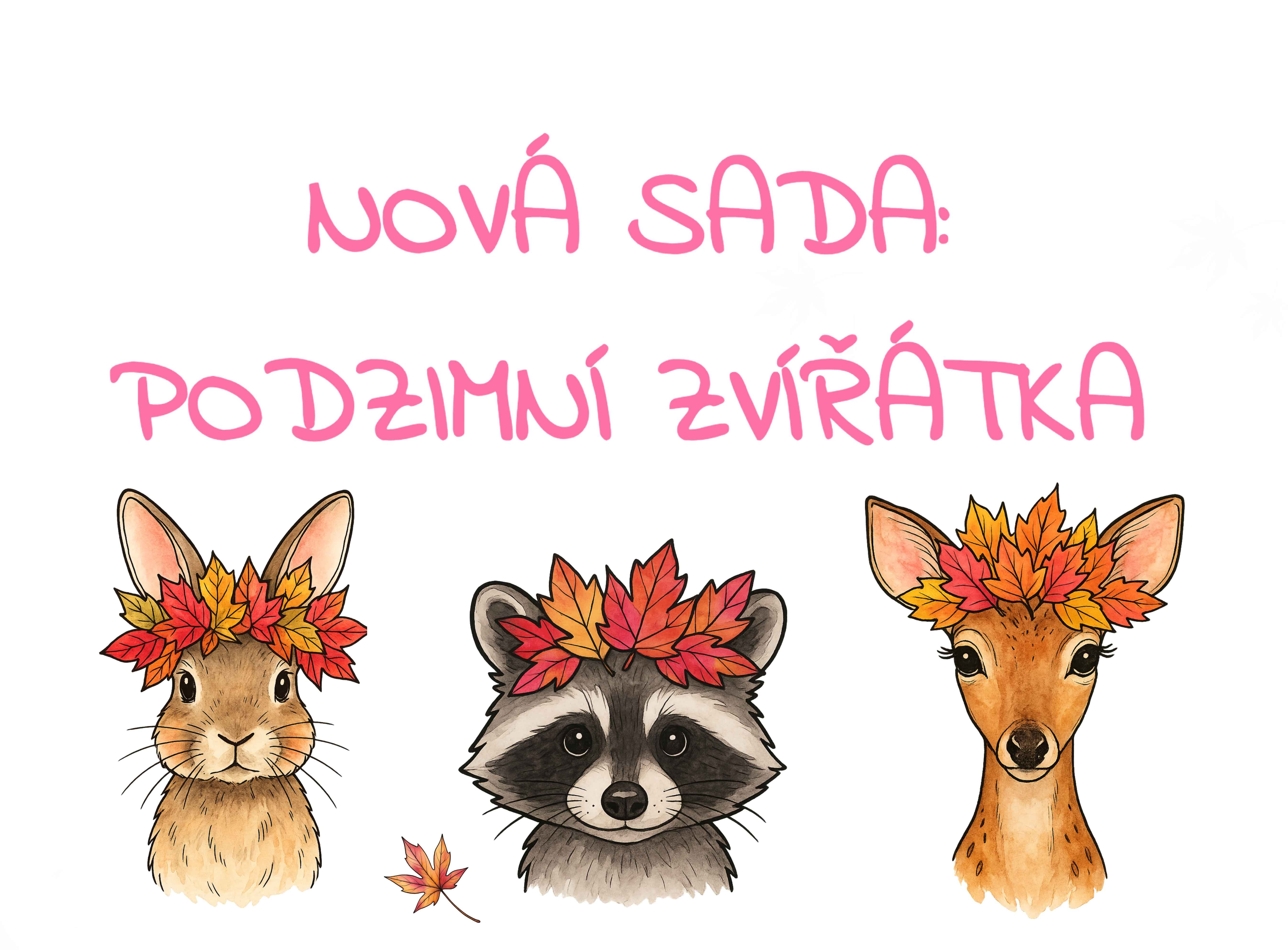 Podzimní zvířátka