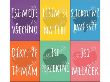 Svačinové kartičky: Srdce