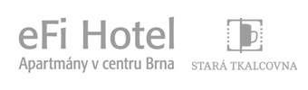 Logo eFi Hotel a Stará Tkalcovna