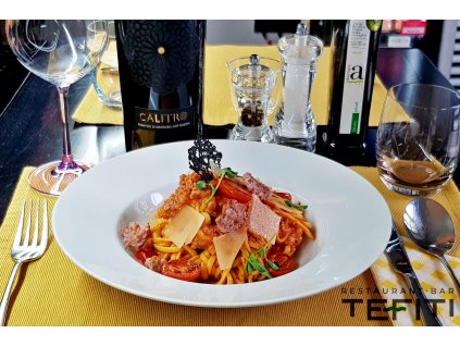 penne salmone