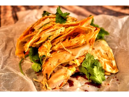 Teriyaki Chicken flat bread