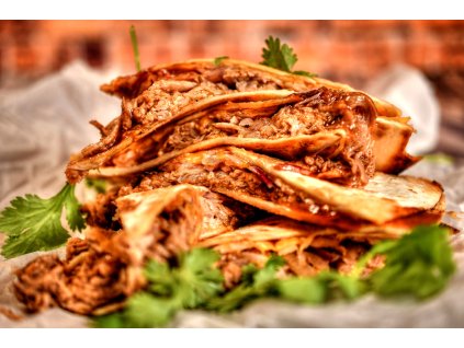 Pulled pork dilla
