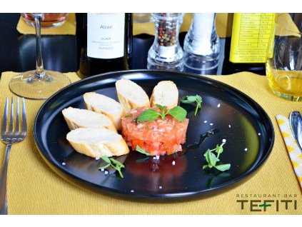 tartare salmone