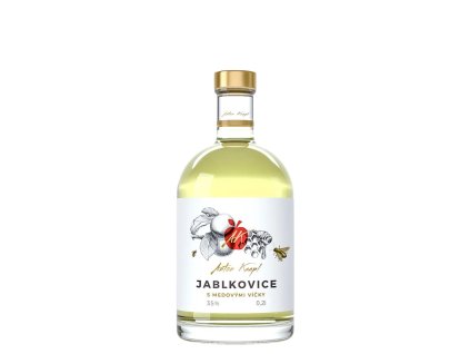 Jablkovice s medovými víčky 0,2l