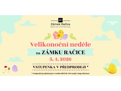 Velikonoce vstupenka