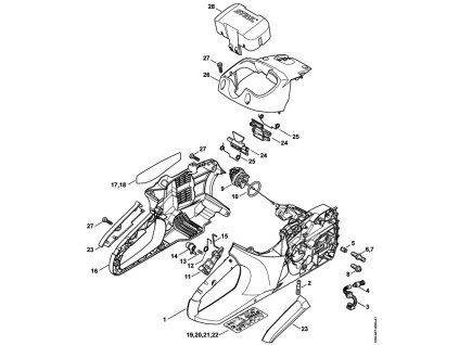 MSA 160 C-B - rozkres
