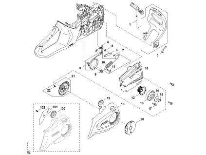 MSA 160.0 C-B - rozkres