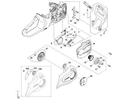 MSA 220.0 C-B - rozkres