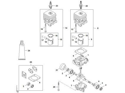 FS 38 2-MIX - rozkres