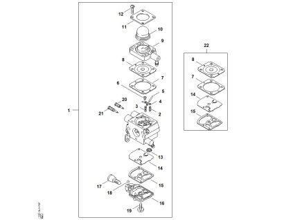 FS 38 2-MIX - rozkres