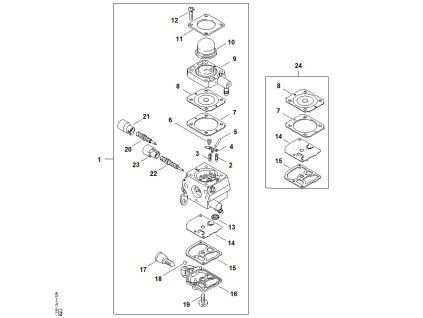 FS 38 2-MIX - rozkres