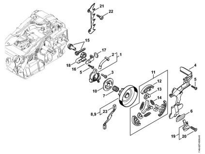 MS 151 TC-E - rozkres