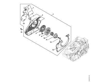 MS 151 TC-E - rozkres
