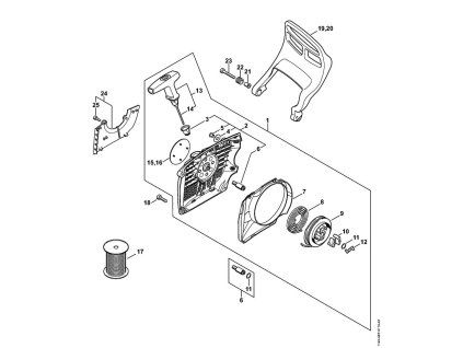 MS 362 C-M VW - rozkres