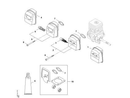 FS 55 2-MIX - rozkres