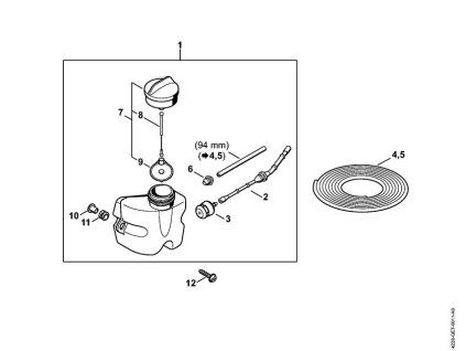 HS 45 2-MIX - rozkres